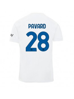 Inter Milan Benjamin Pavard #28 Auswärtstrikot 2023-24 Kurzarm